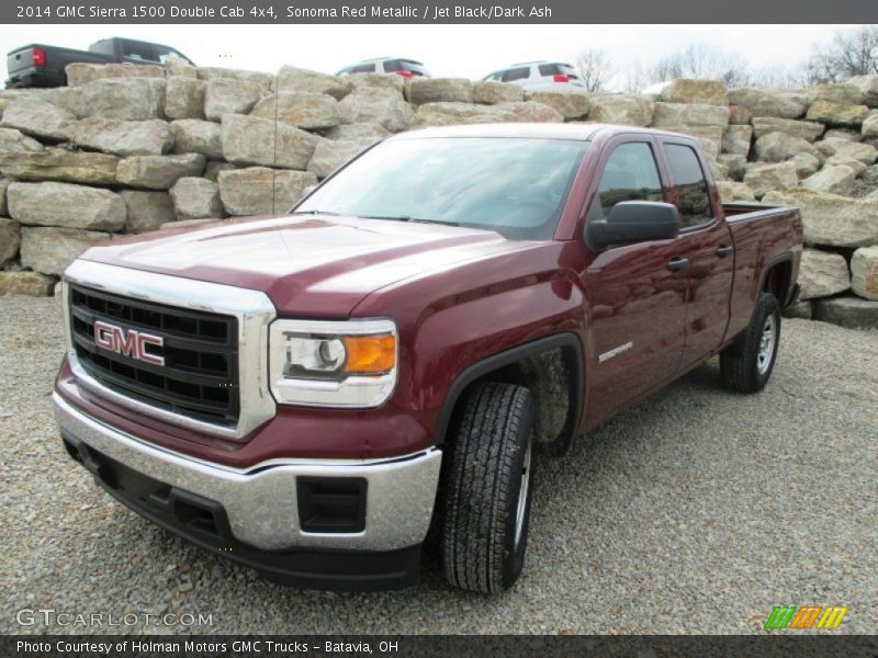 Sonoma Red Metallic / Jet Black/Dark Ash 2014 GMC Sierra 1500 Double Cab 4x4