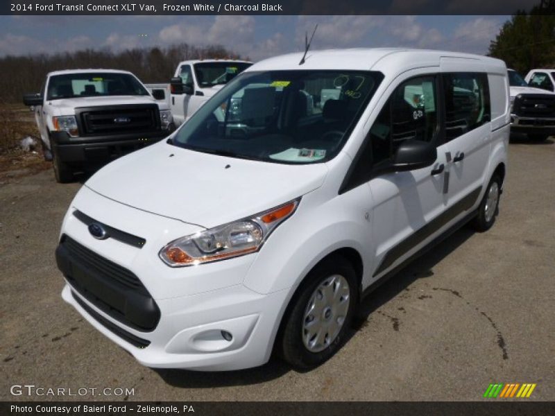 Front 3/4 View of 2014 Transit Connect XLT Van