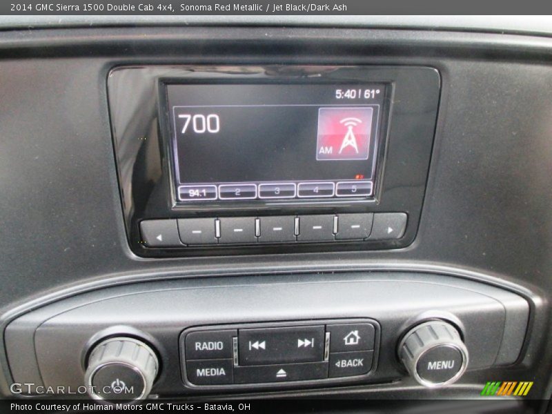 Sonoma Red Metallic / Jet Black/Dark Ash 2014 GMC Sierra 1500 Double Cab 4x4