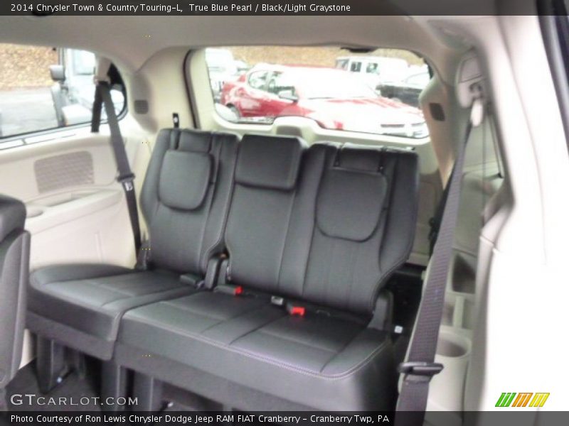 True Blue Pearl / Black/Light Graystone 2014 Chrysler Town & Country Touring-L