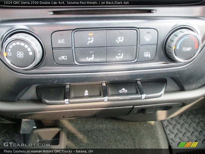 Sonoma Red Metallic / Jet Black/Dark Ash 2014 GMC Sierra 1500 Double Cab 4x4