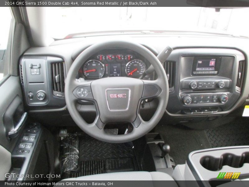 Sonoma Red Metallic / Jet Black/Dark Ash 2014 GMC Sierra 1500 Double Cab 4x4