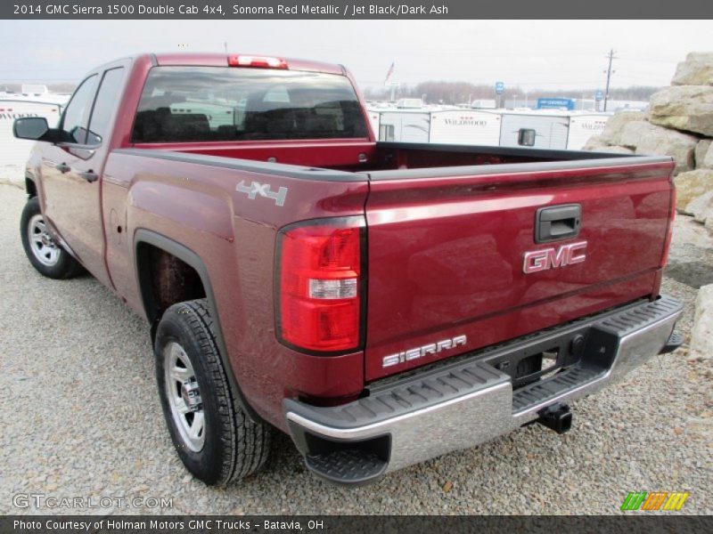 Sonoma Red Metallic / Jet Black/Dark Ash 2014 GMC Sierra 1500 Double Cab 4x4