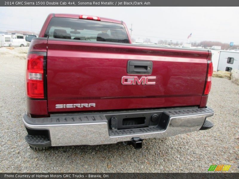 Sonoma Red Metallic / Jet Black/Dark Ash 2014 GMC Sierra 1500 Double Cab 4x4
