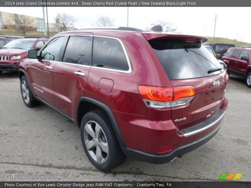 Deep Cherry Red Crystal Pearl / New Zealand Black/Light Frost 2014 Jeep Grand Cherokee Limited 4x4