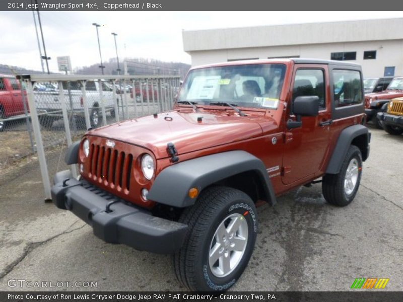 Copperhead / Black 2014 Jeep Wrangler Sport 4x4