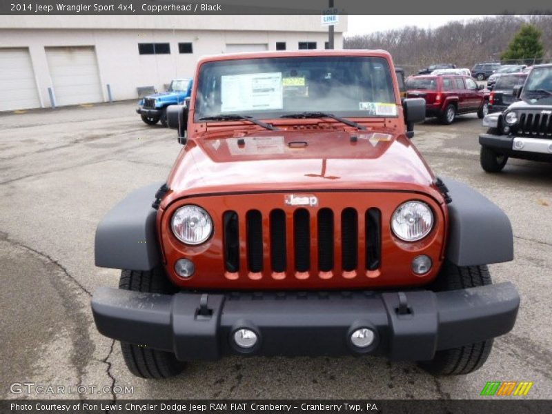 Copperhead / Black 2014 Jeep Wrangler Sport 4x4