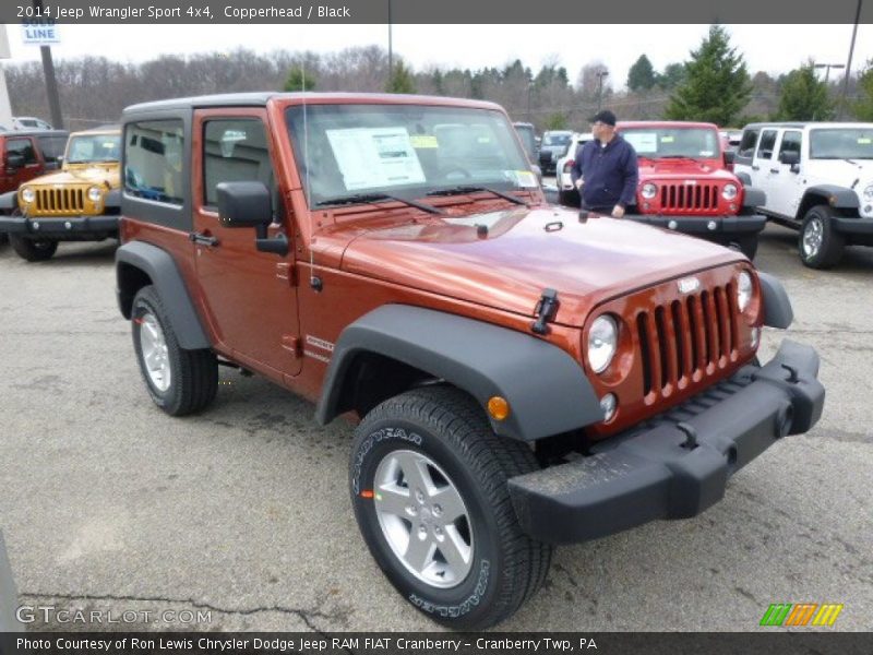 Copperhead / Black 2014 Jeep Wrangler Sport 4x4