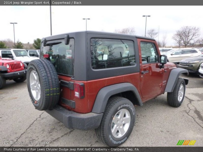 Copperhead / Black 2014 Jeep Wrangler Sport 4x4