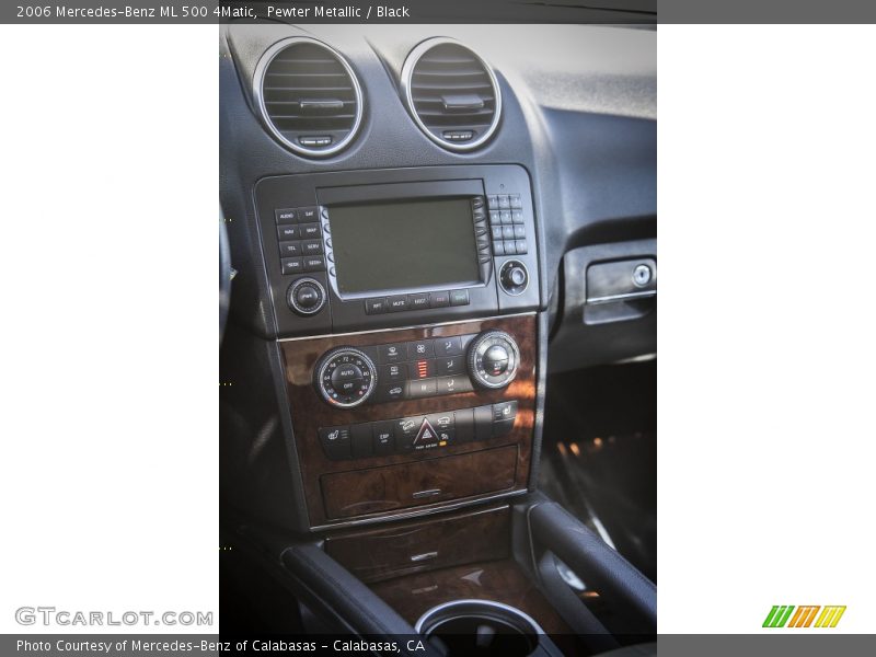 Pewter Metallic / Black 2006 Mercedes-Benz ML 500 4Matic