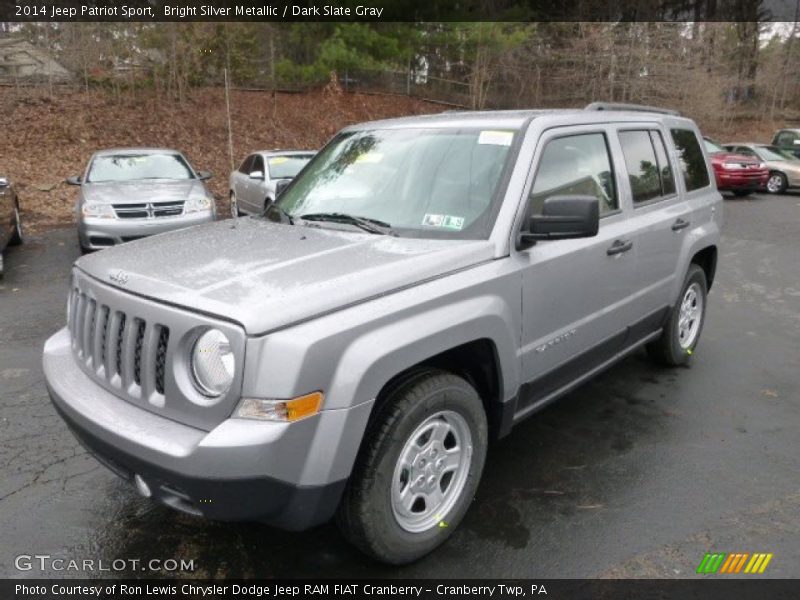 Bright Silver Metallic / Dark Slate Gray 2014 Jeep Patriot Sport