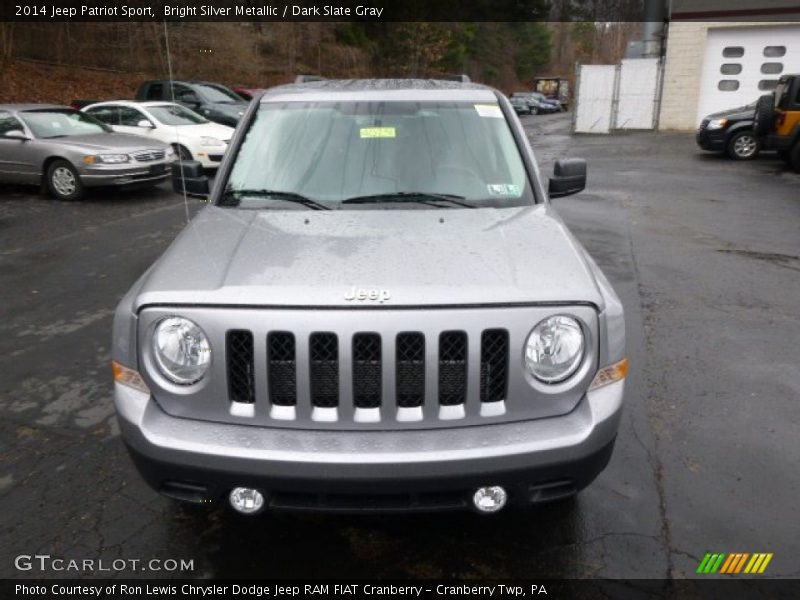 Bright Silver Metallic / Dark Slate Gray 2014 Jeep Patriot Sport