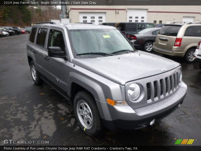 Bright Silver Metallic / Dark Slate Gray 2014 Jeep Patriot Sport