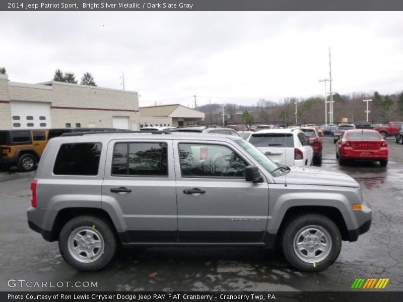 Bright Silver Metallic / Dark Slate Gray 2014 Jeep Patriot Sport