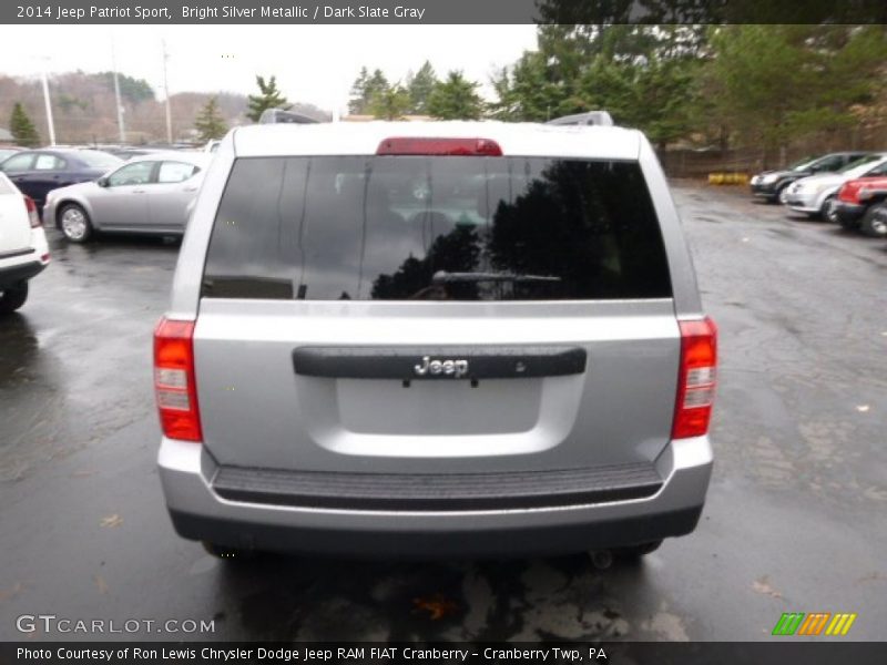 Bright Silver Metallic / Dark Slate Gray 2014 Jeep Patriot Sport
