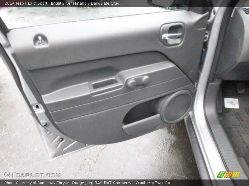 Bright Silver Metallic / Dark Slate Gray 2014 Jeep Patriot Sport
