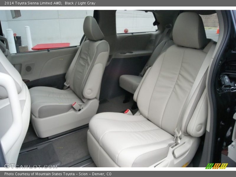 Black / Light Gray 2014 Toyota Sienna Limited AWD