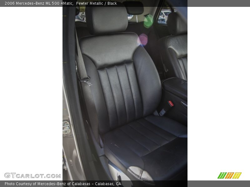 Pewter Metallic / Black 2006 Mercedes-Benz ML 500 4Matic