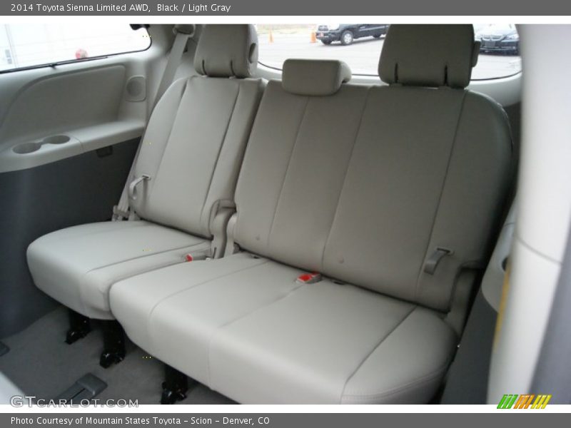 Black / Light Gray 2014 Toyota Sienna Limited AWD