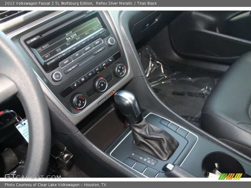 Reflex Silver Metallic / Titan Black 2013 Volkswagen Passat 2.5L Wolfsburg Edition
