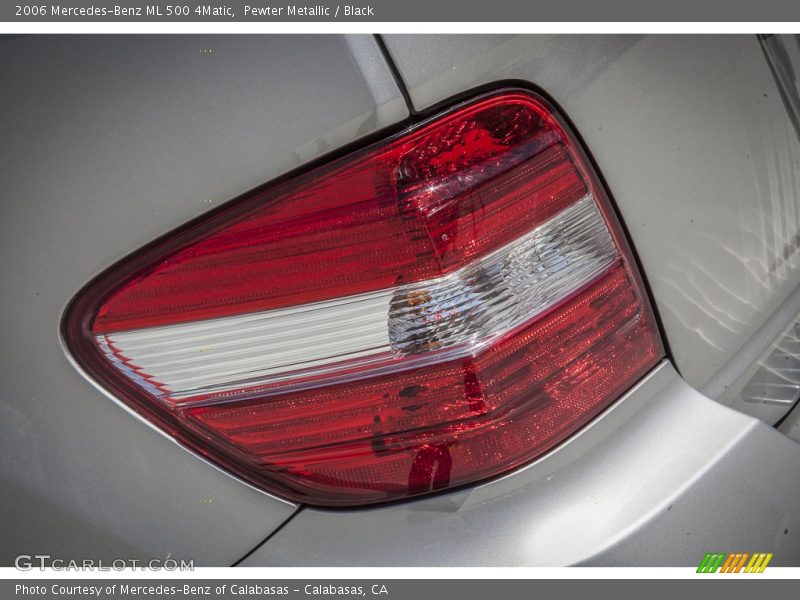 Pewter Metallic / Black 2006 Mercedes-Benz ML 500 4Matic