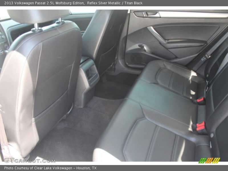 Reflex Silver Metallic / Titan Black 2013 Volkswagen Passat 2.5L Wolfsburg Edition