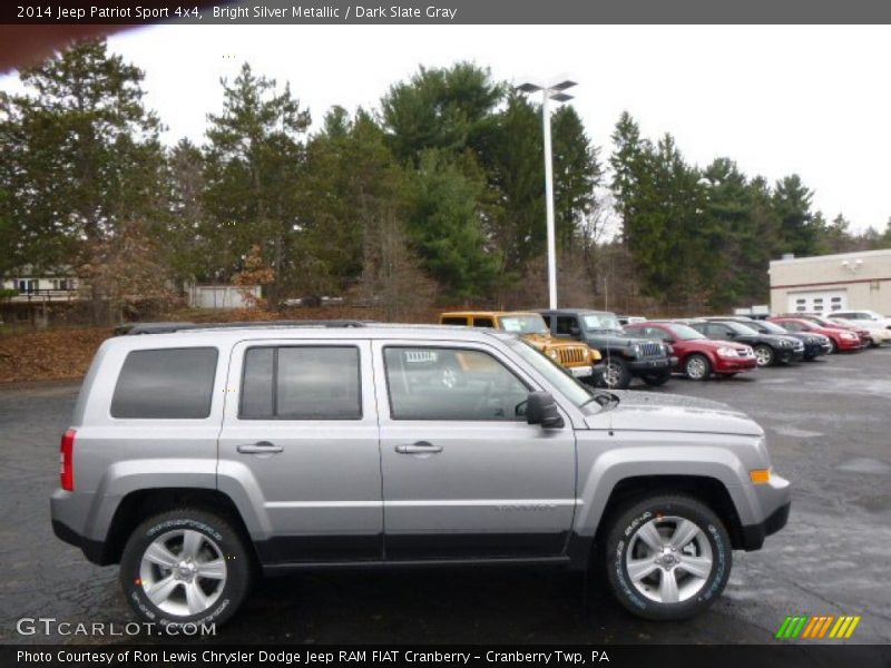 Bright Silver Metallic / Dark Slate Gray 2014 Jeep Patriot Sport 4x4