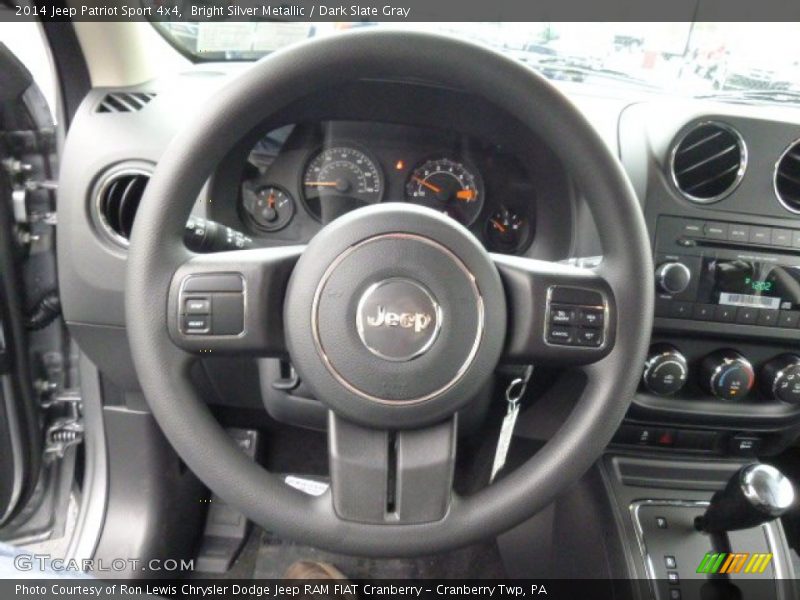 Bright Silver Metallic / Dark Slate Gray 2014 Jeep Patriot Sport 4x4