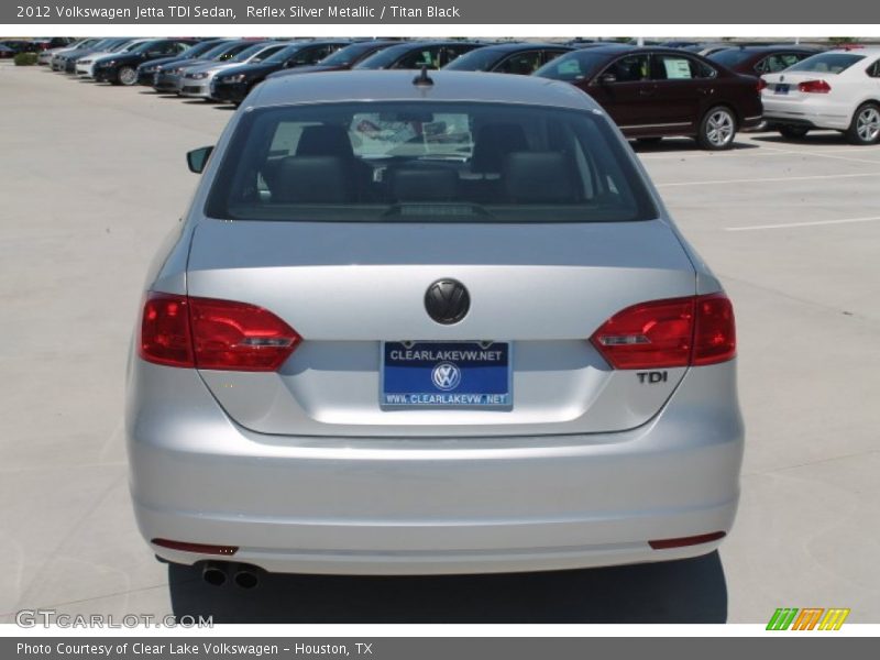 Reflex Silver Metallic / Titan Black 2012 Volkswagen Jetta TDI Sedan