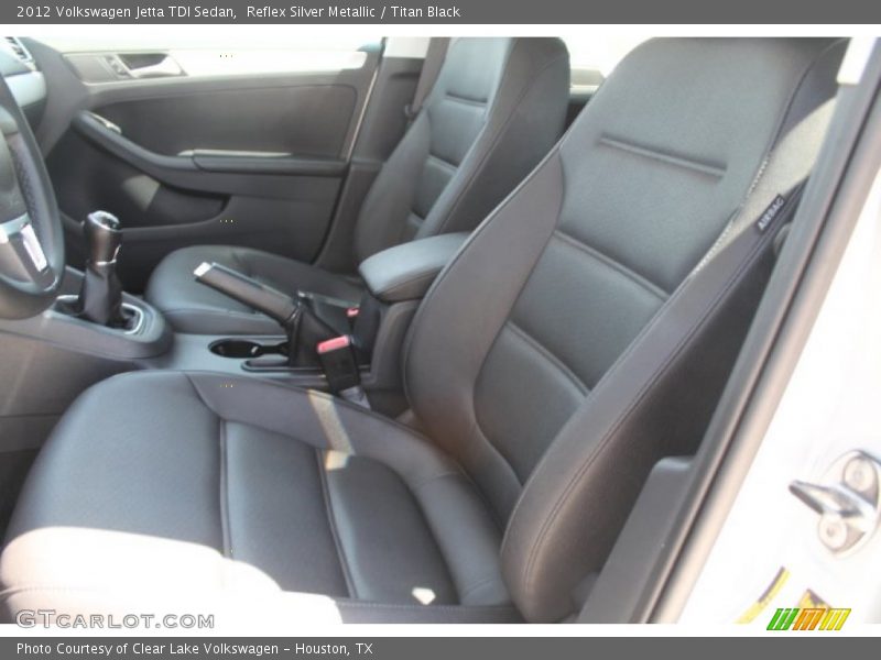 Reflex Silver Metallic / Titan Black 2012 Volkswagen Jetta TDI Sedan