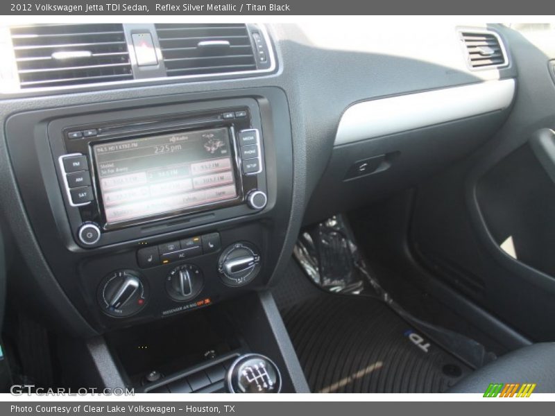 Reflex Silver Metallic / Titan Black 2012 Volkswagen Jetta TDI Sedan