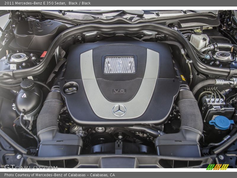 Black / Black 2011 Mercedes-Benz E 350 Sedan