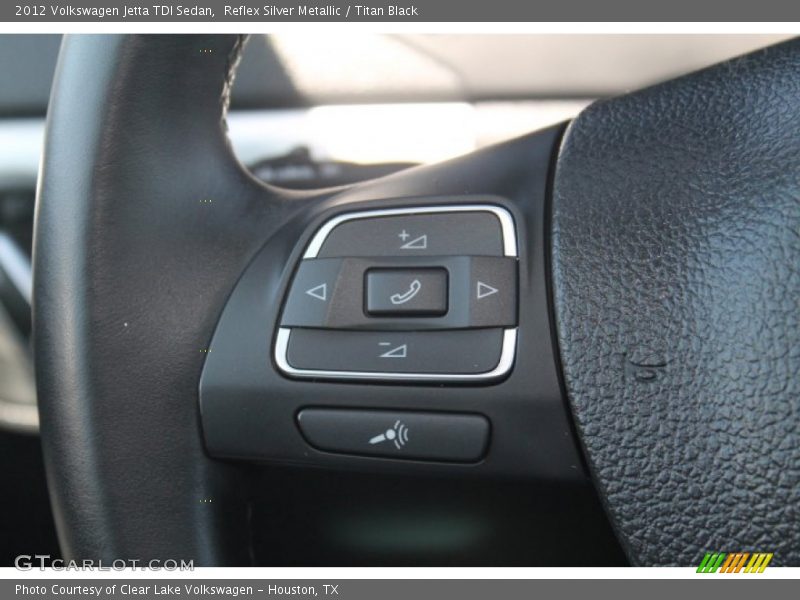 Reflex Silver Metallic / Titan Black 2012 Volkswagen Jetta TDI Sedan