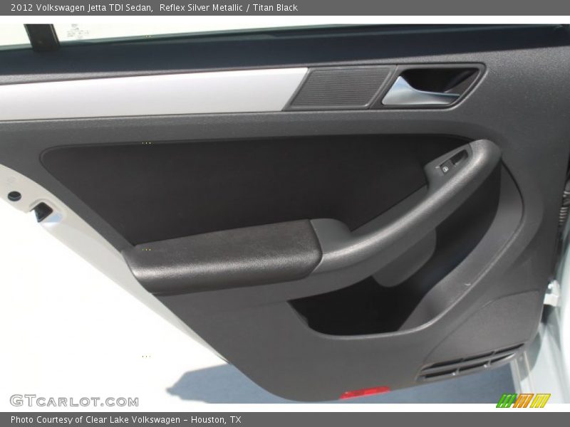 Reflex Silver Metallic / Titan Black 2012 Volkswagen Jetta TDI Sedan