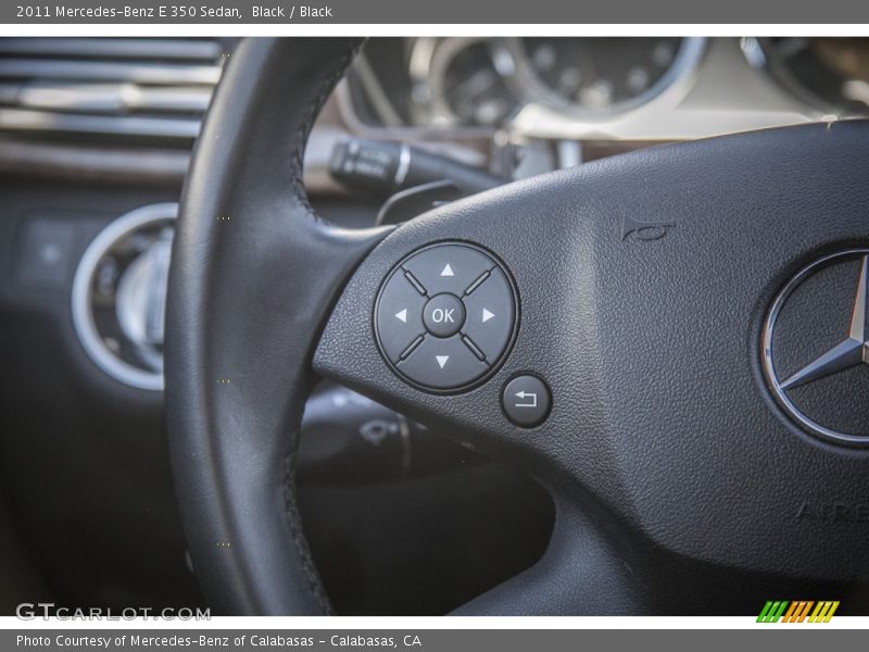 Black / Black 2011 Mercedes-Benz E 350 Sedan