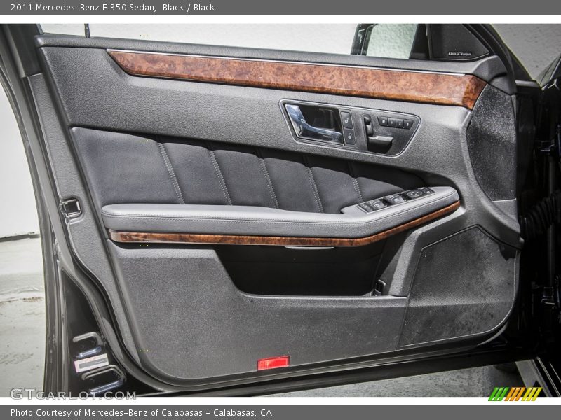 Black / Black 2011 Mercedes-Benz E 350 Sedan