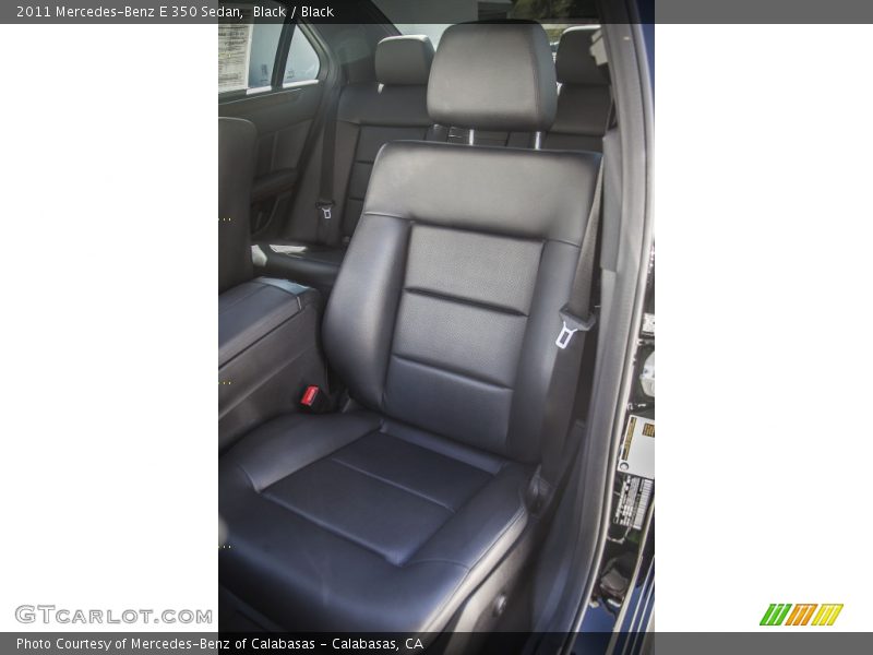 Black / Black 2011 Mercedes-Benz E 350 Sedan
