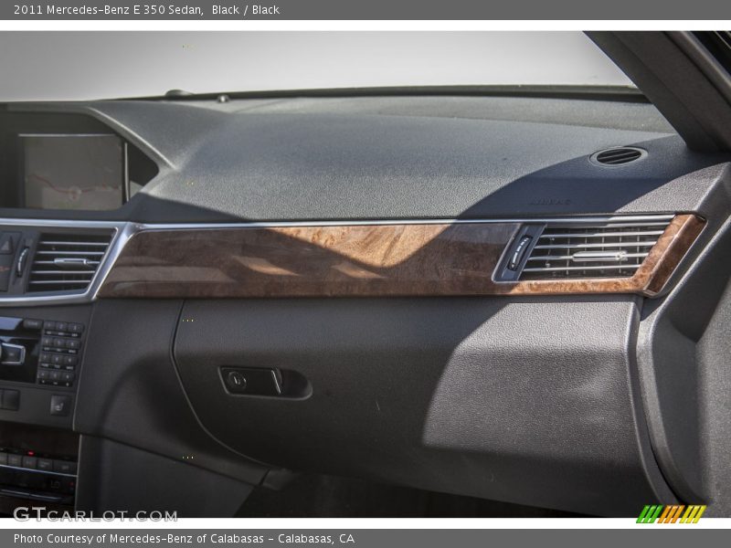 Black / Black 2011 Mercedes-Benz E 350 Sedan