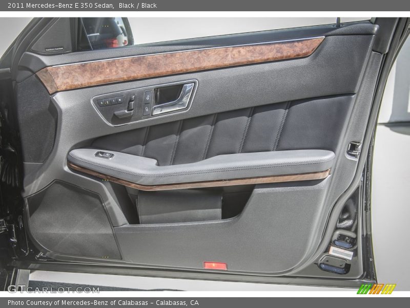 Black / Black 2011 Mercedes-Benz E 350 Sedan