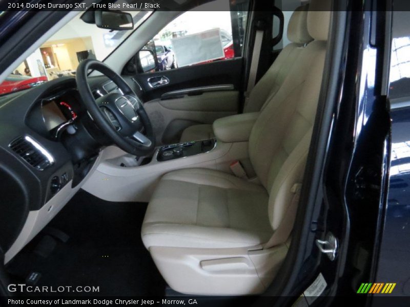 True Blue Pearl / Black 2014 Dodge Durango SXT