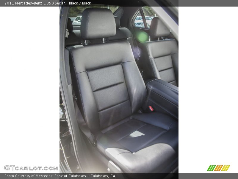 Black / Black 2011 Mercedes-Benz E 350 Sedan