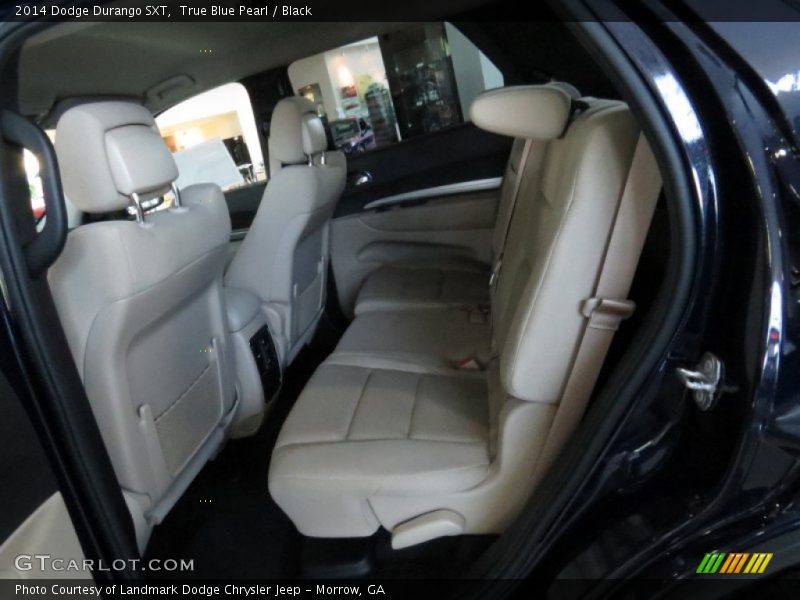 True Blue Pearl / Black 2014 Dodge Durango SXT
