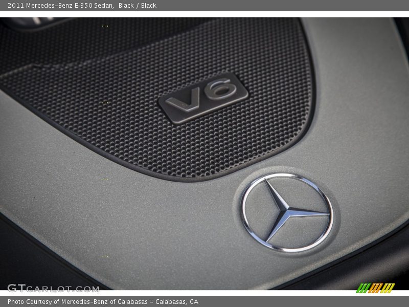 Black / Black 2011 Mercedes-Benz E 350 Sedan