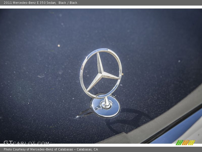 Black / Black 2011 Mercedes-Benz E 350 Sedan