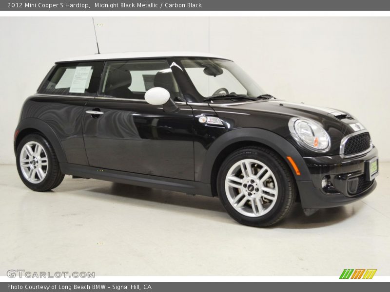 Midnight Black Metallic / Carbon Black 2012 Mini Cooper S Hardtop