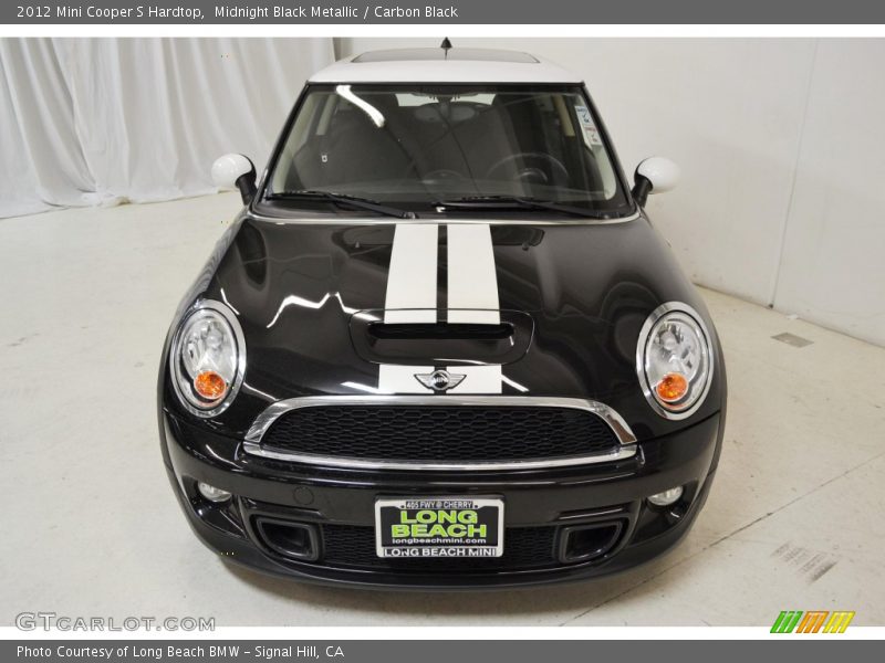 Midnight Black Metallic / Carbon Black 2012 Mini Cooper S Hardtop