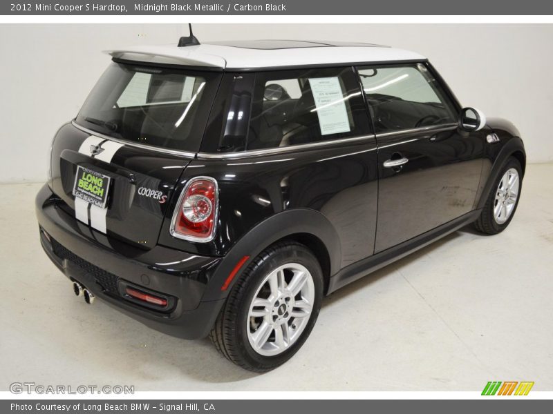 Midnight Black Metallic / Carbon Black 2012 Mini Cooper S Hardtop
