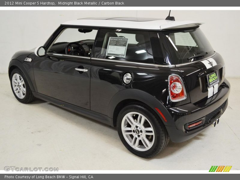 Midnight Black Metallic / Carbon Black 2012 Mini Cooper S Hardtop