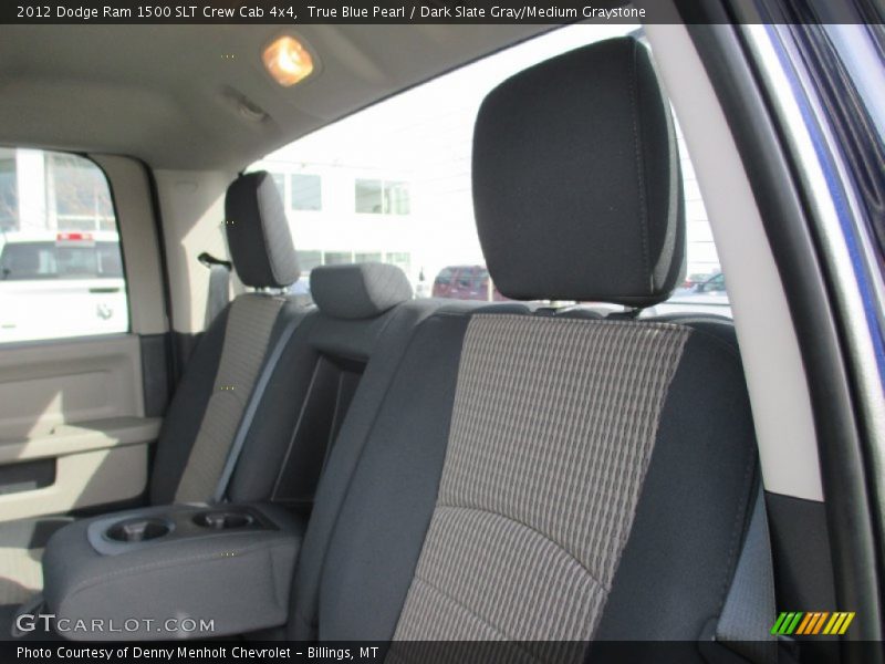 True Blue Pearl / Dark Slate Gray/Medium Graystone 2012 Dodge Ram 1500 SLT Crew Cab 4x4