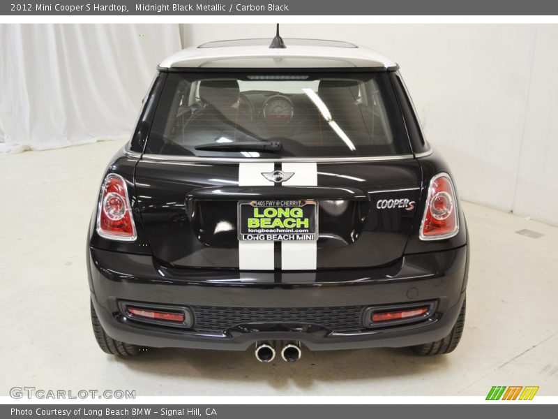 Midnight Black Metallic / Carbon Black 2012 Mini Cooper S Hardtop